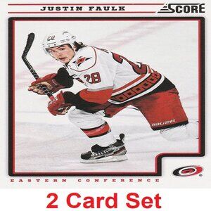 Justin Faulk Hockey Card Collection